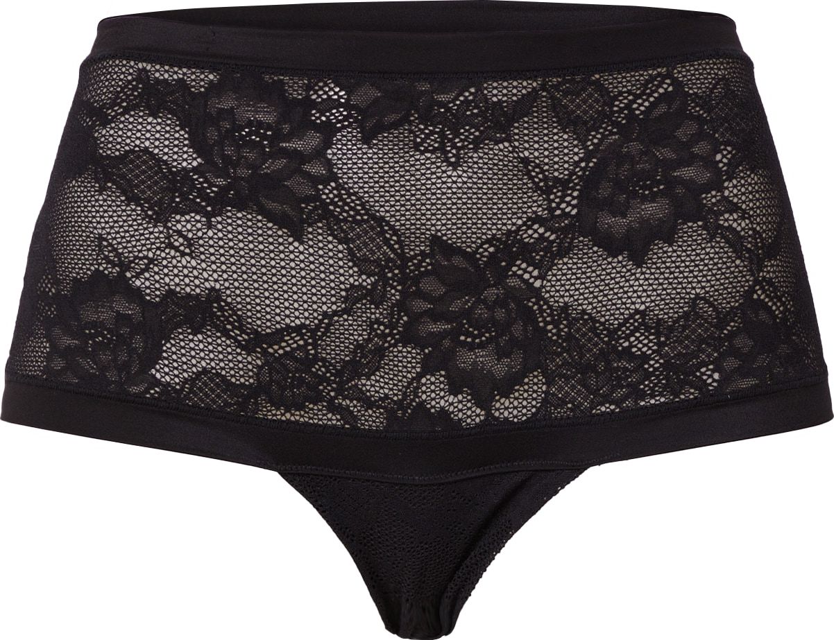 TRIUMPH Kalhotky 'Smart Deco Bandeau Brief EX' černá