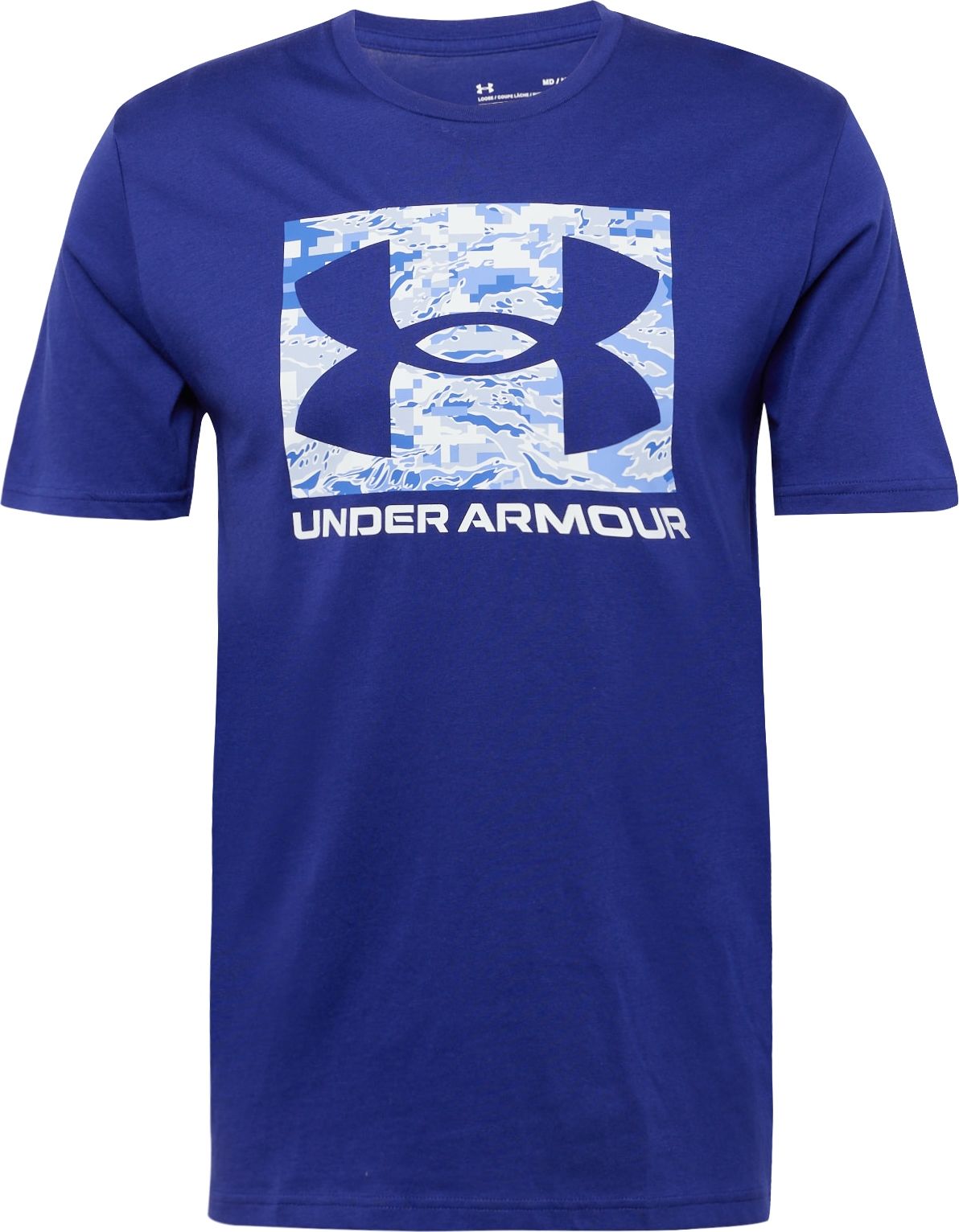 UNDER ARMOUR Funkční tričko ultramarínová modř / bílá