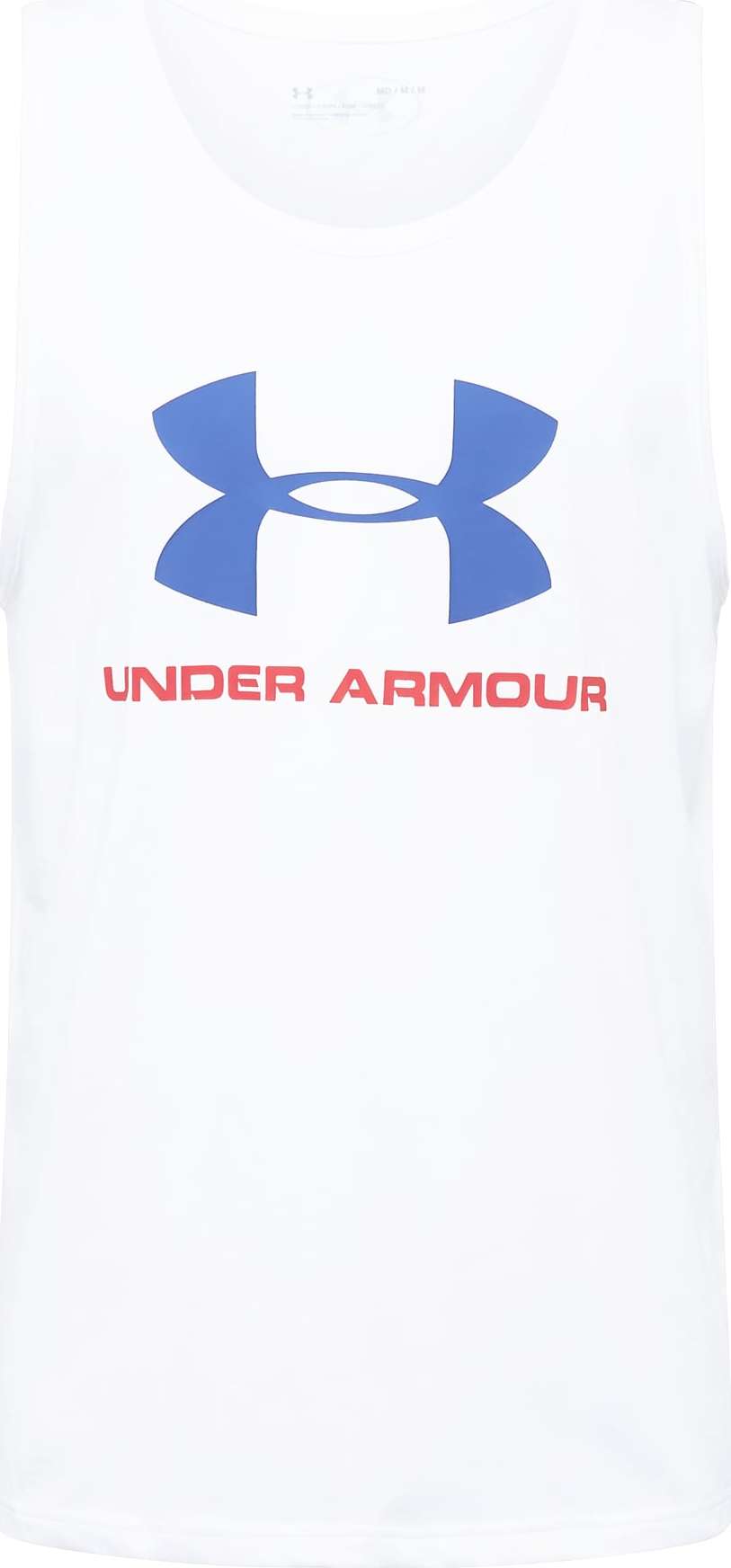 UNDER ARMOUR Funkční tričko modrá / červená / bílá