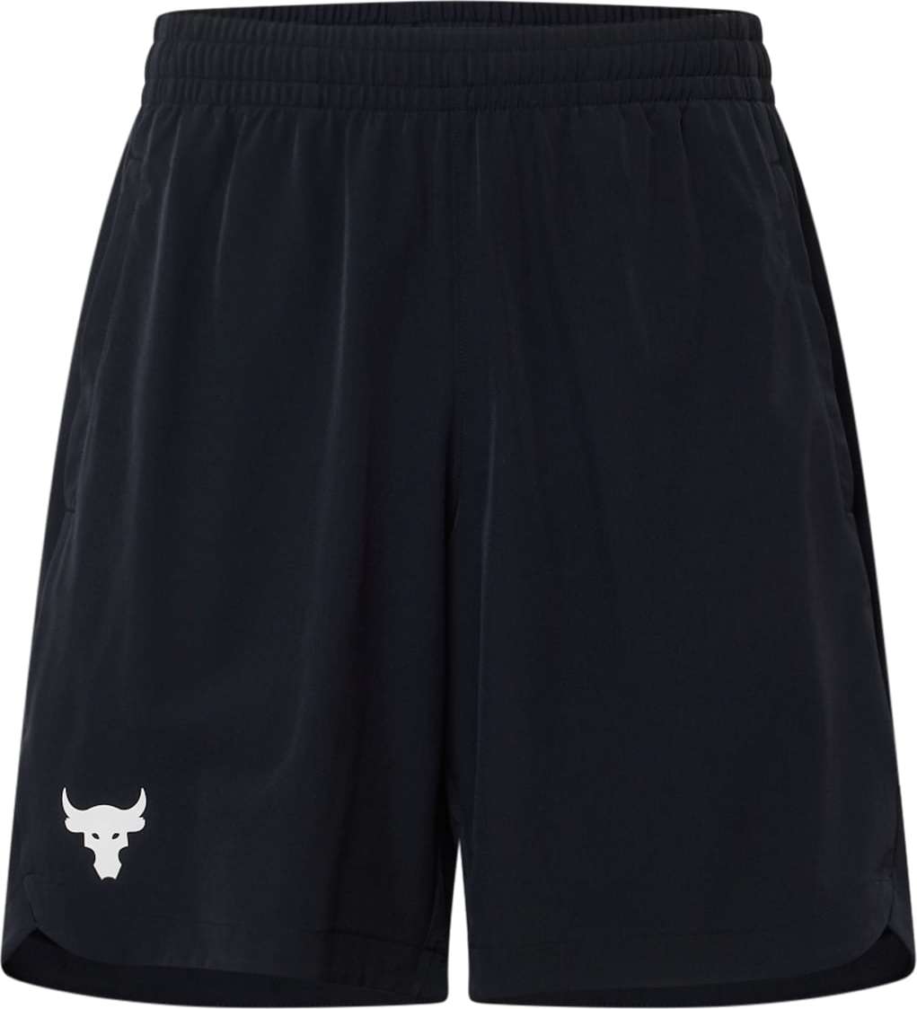 UNDER ARMOUR Sportovní kalhoty černá / bílá