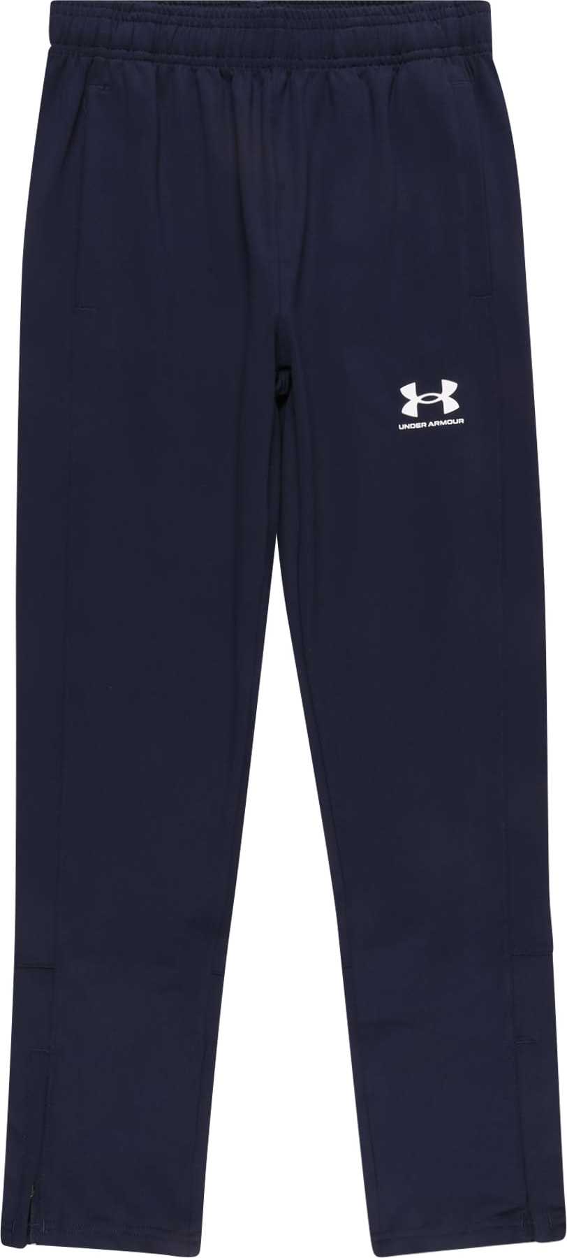 UNDER ARMOUR Sportovní kalhoty noční modrá / bílá