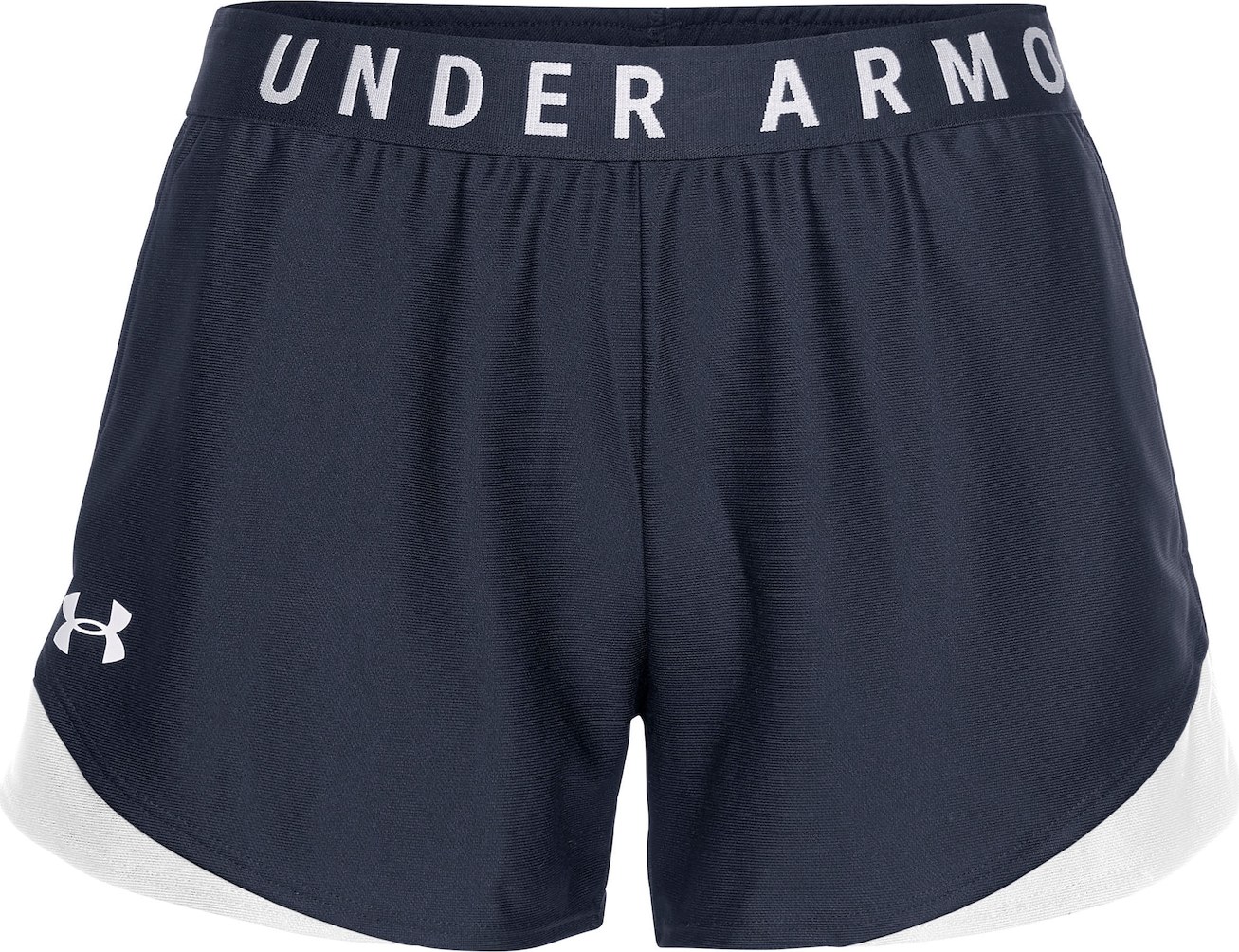 UNDER ARMOUR Sportovní kalhoty 'Play Up' tmavě modrá / bílá