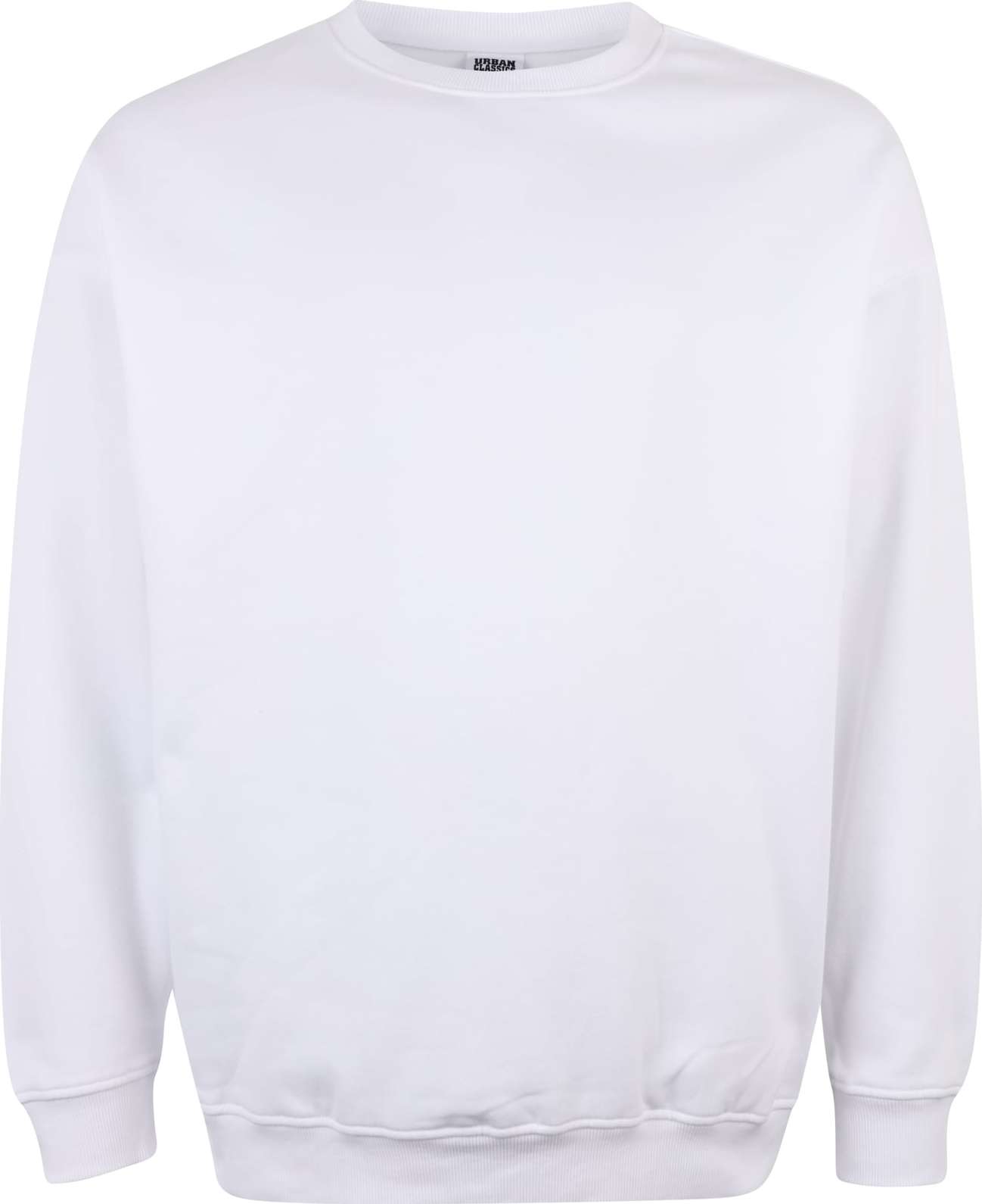 Urban Classics Mikina 'Crewneck' bílá