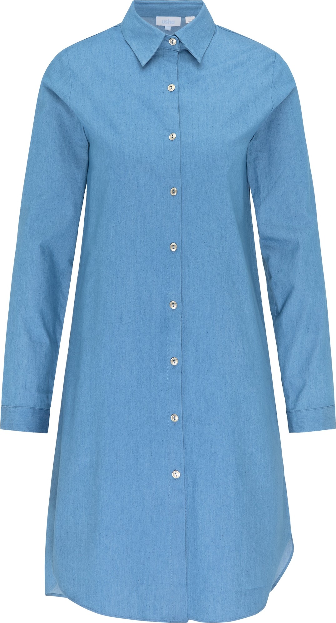 usha BLUE LABEL Košilové šaty modrá džínovina