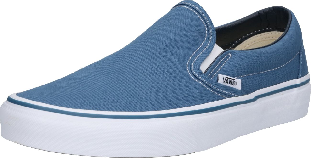 VANS Slip on boty 'Classic Slip-On' námořnická modř / bílá