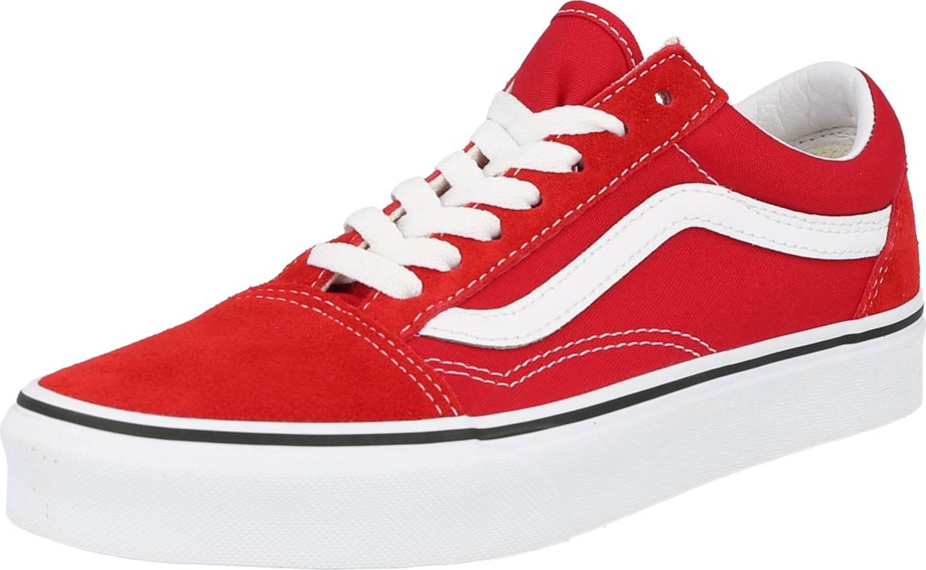 VANS Tenisky 'Old Skool' brusinková / bílá