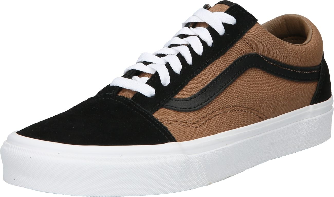 VANS Tenisky 'Old Skool' světle hnědá / černá / bílá