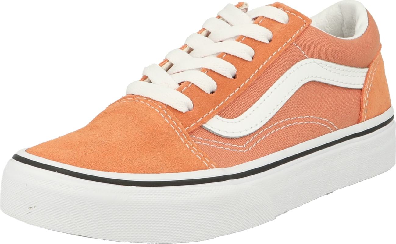 VANS Tenisky oranžová / bílá