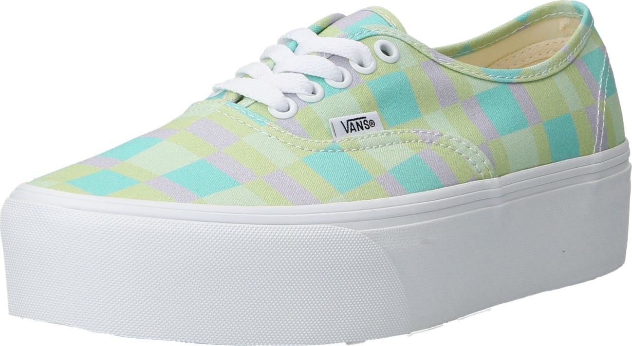 VANS Tenisky tyrkysová / mátová / světle zelená / pastelová fialová