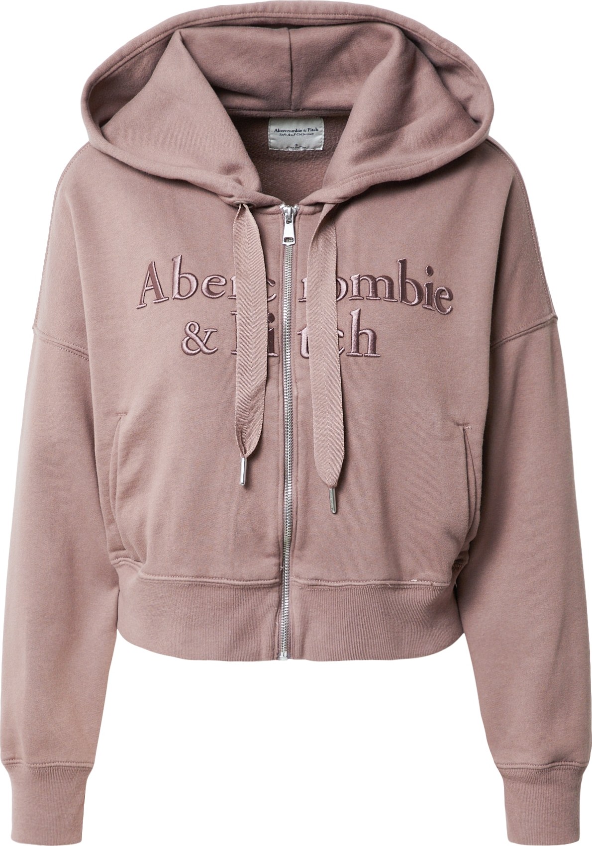 Abercrombie & Fitch Mikina šedobéžová