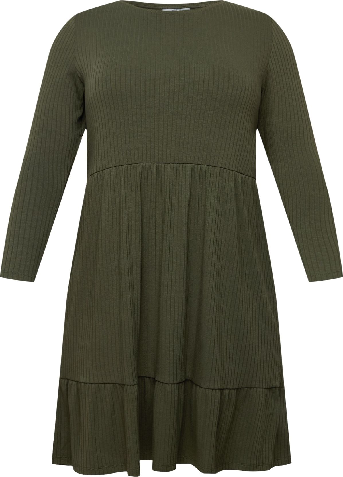 ABOUT YOU Curvy Šaty 'Edda' khaki