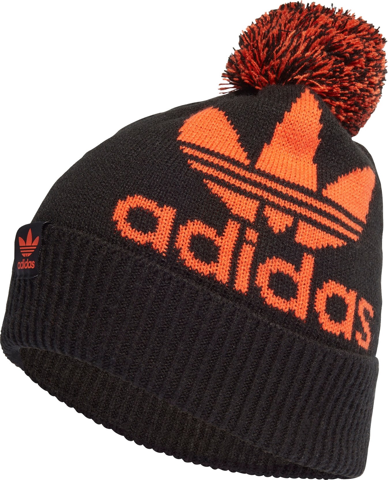 ADIDAS ORIGINALS Čepice oranžová / černá