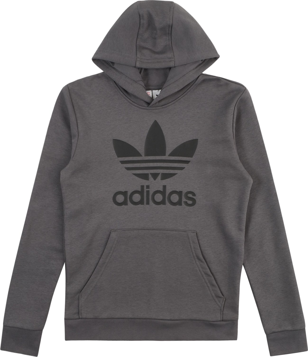 ADIDAS ORIGINALS Mikina tmavě šedá / černá