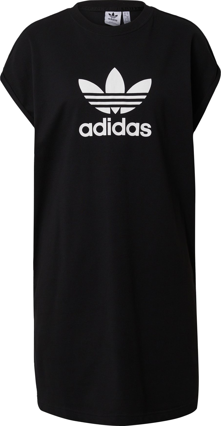 ADIDAS ORIGINALS Šaty černá / bílá