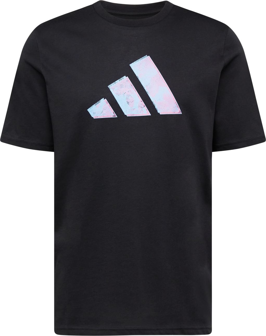 ADIDAS PERFORMANCE Funkční tričko azurová / růžová / černá