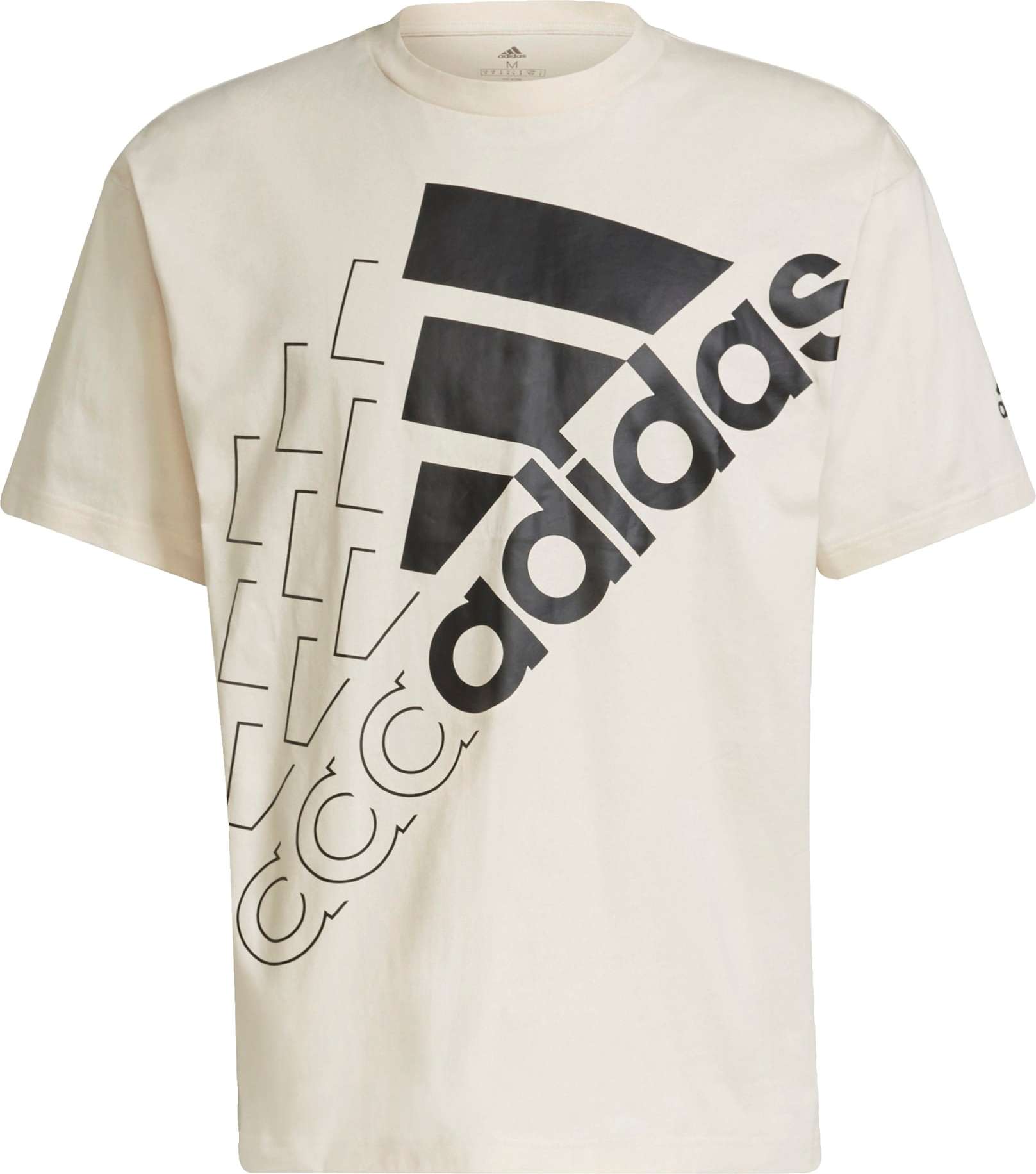 ADIDAS PERFORMANCE Funkční tričko béžová / černá