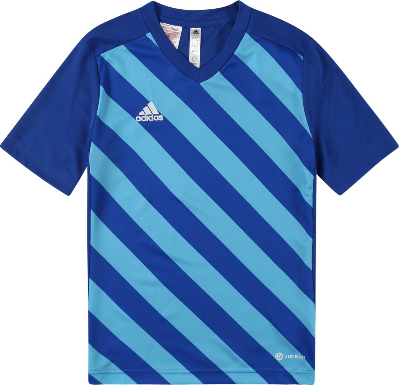 ADIDAS PERFORMANCE Funkční tričko 'Entrada 22' modrá / světlemodrá / bílá