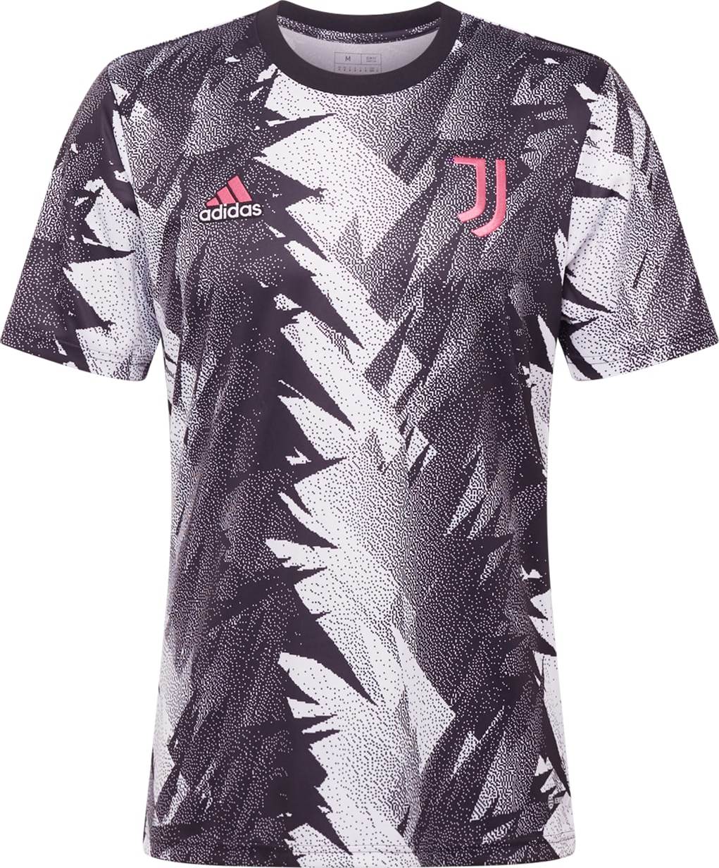 ADIDAS SPORTSWEAR Funkční tričko 'Juve Preshi' malinová / černá / bílá