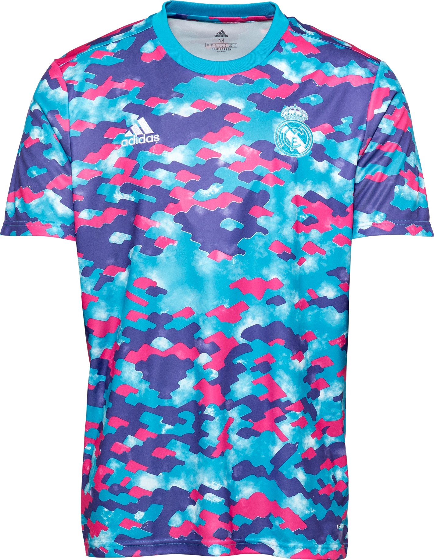 ADIDAS SPORTSWEAR Funkční tričko námořnická modř / světlemodrá / pink / bílá