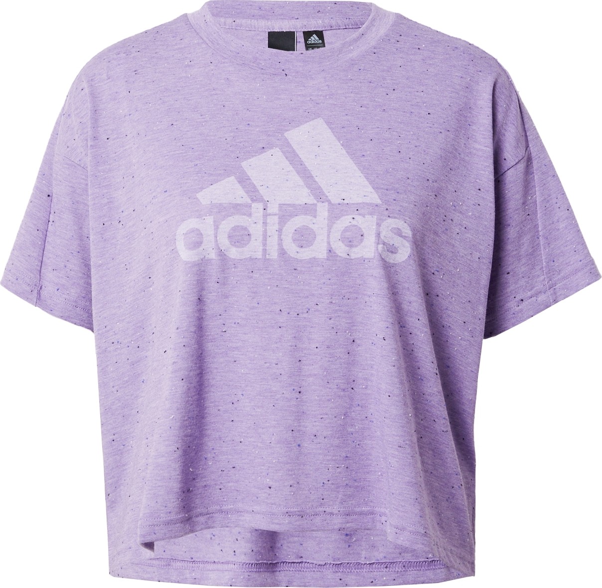 ADIDAS SPORTSWEAR Funkční tričko noční modrá / pastelová fialová / fialový melír