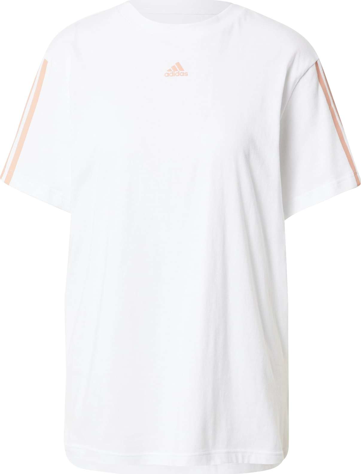 ADIDAS SPORTSWEAR Funkční tričko pastelově oranžová / bílá