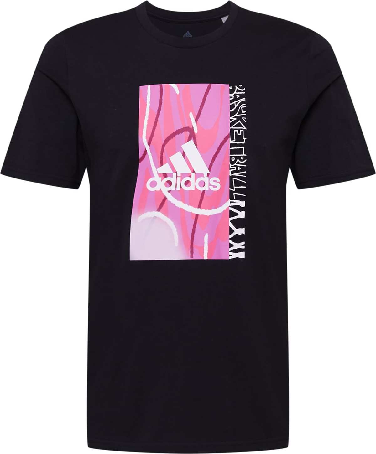 ADIDAS SPORTSWEAR Funkční tričko pink / pitaya / černá / bílá