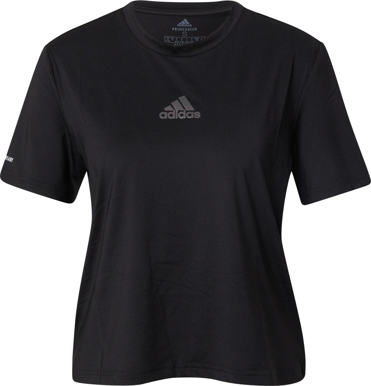 ADIDAS SPORTSWEAR Funkční tričko šedá / černá