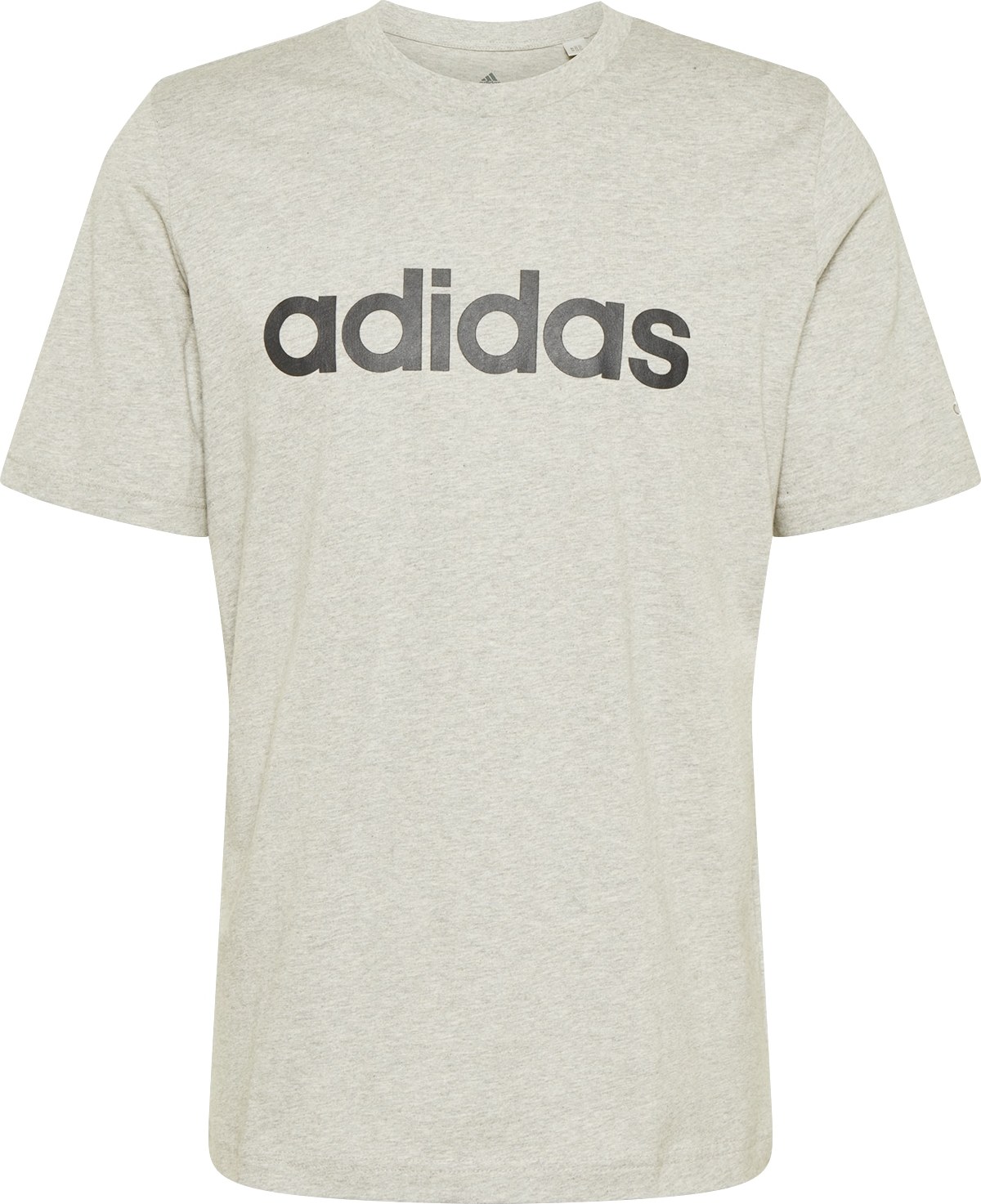 ADIDAS SPORTSWEAR Funkční tričko šedý melír / černá