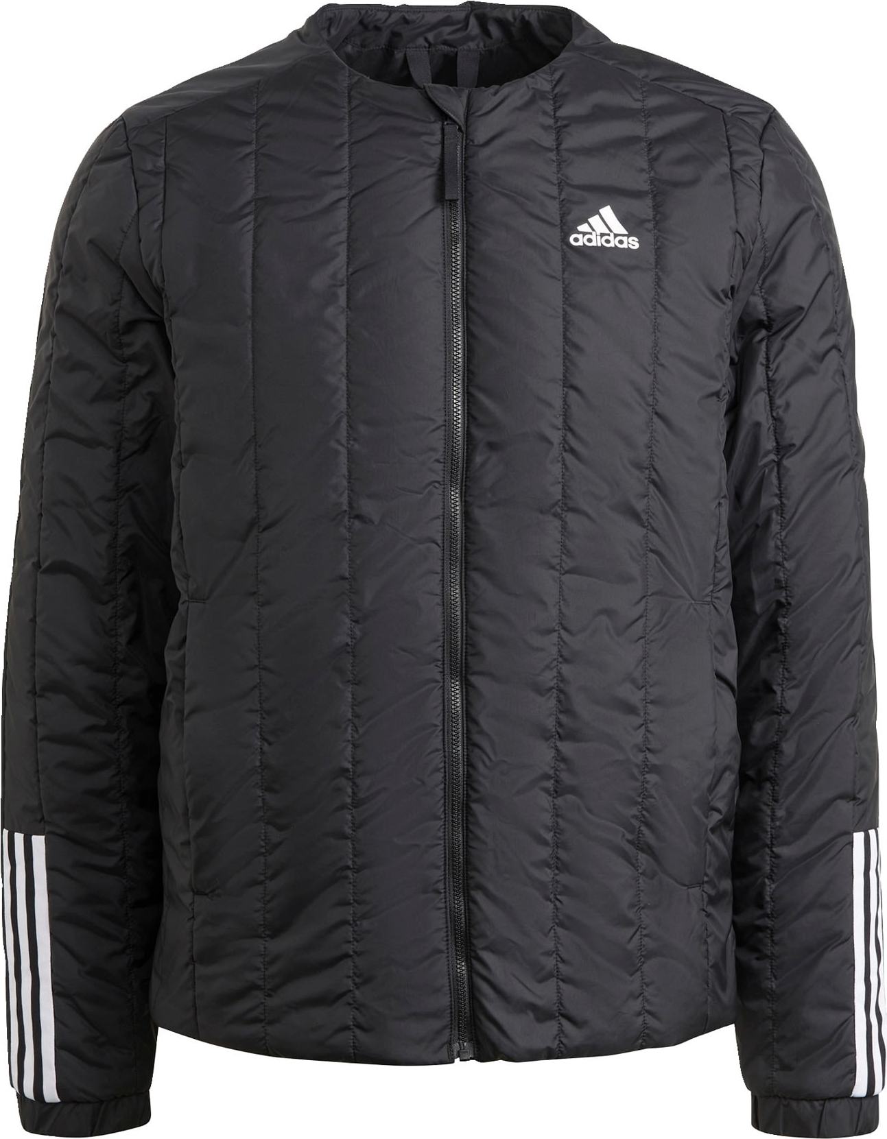 ADIDAS SPORTSWEAR Outdoorová bunda černá / bílá