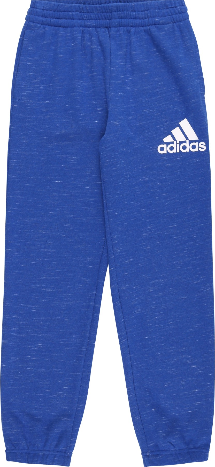 ADIDAS SPORTSWEAR Sportovní kalhoty modrý melír / bílá