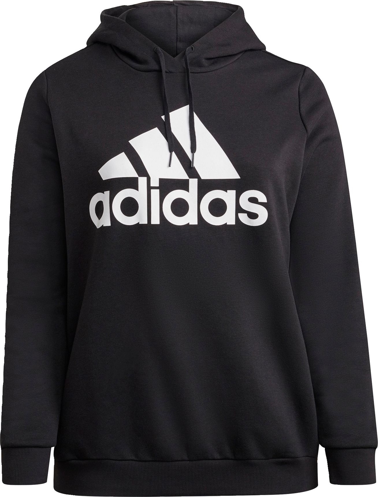 ADIDAS SPORTSWEAR Sportovní mikina černá / bílá