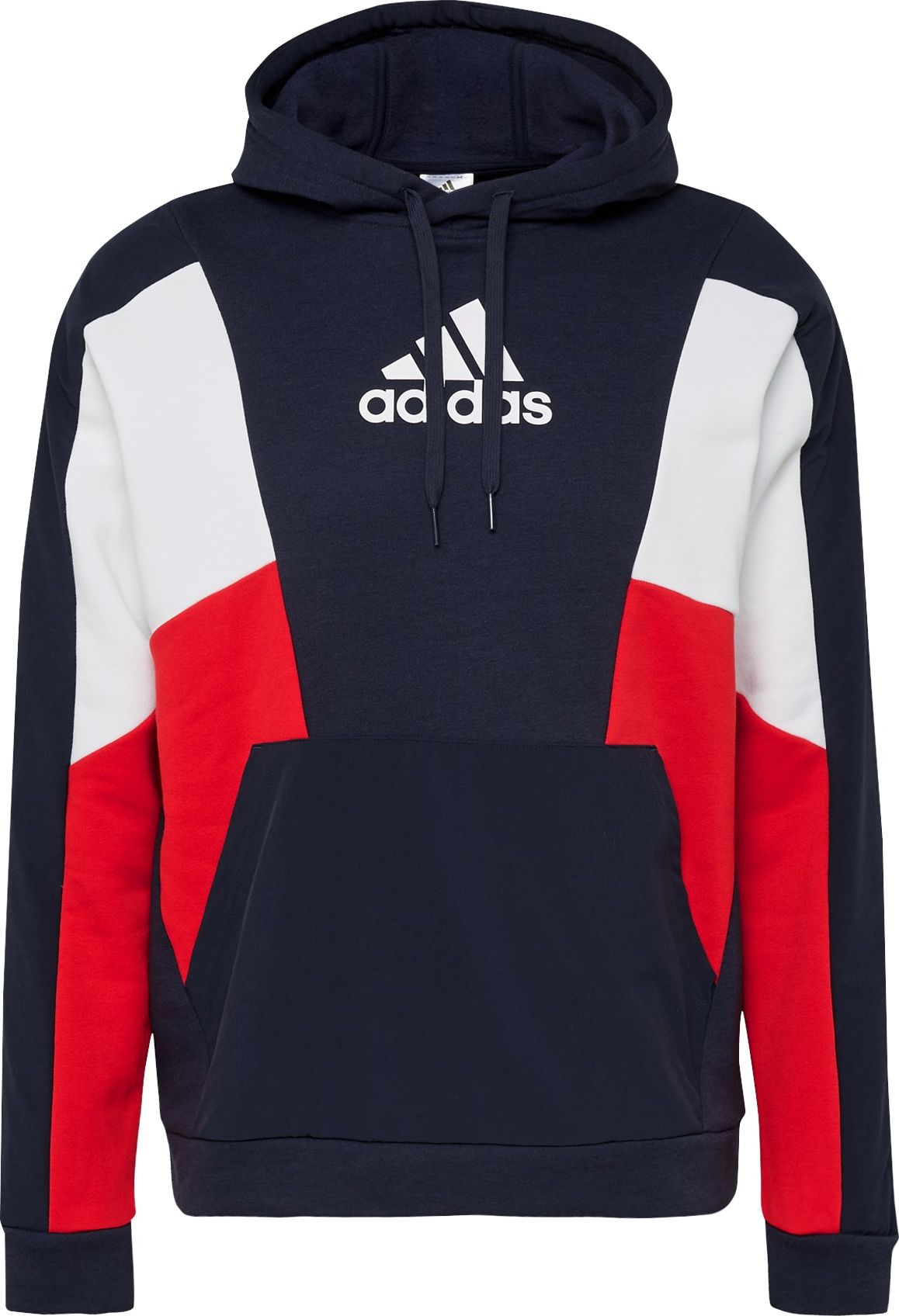 ADIDAS SPORTSWEAR Sportovní mikina námořnická modř / červená / bílá