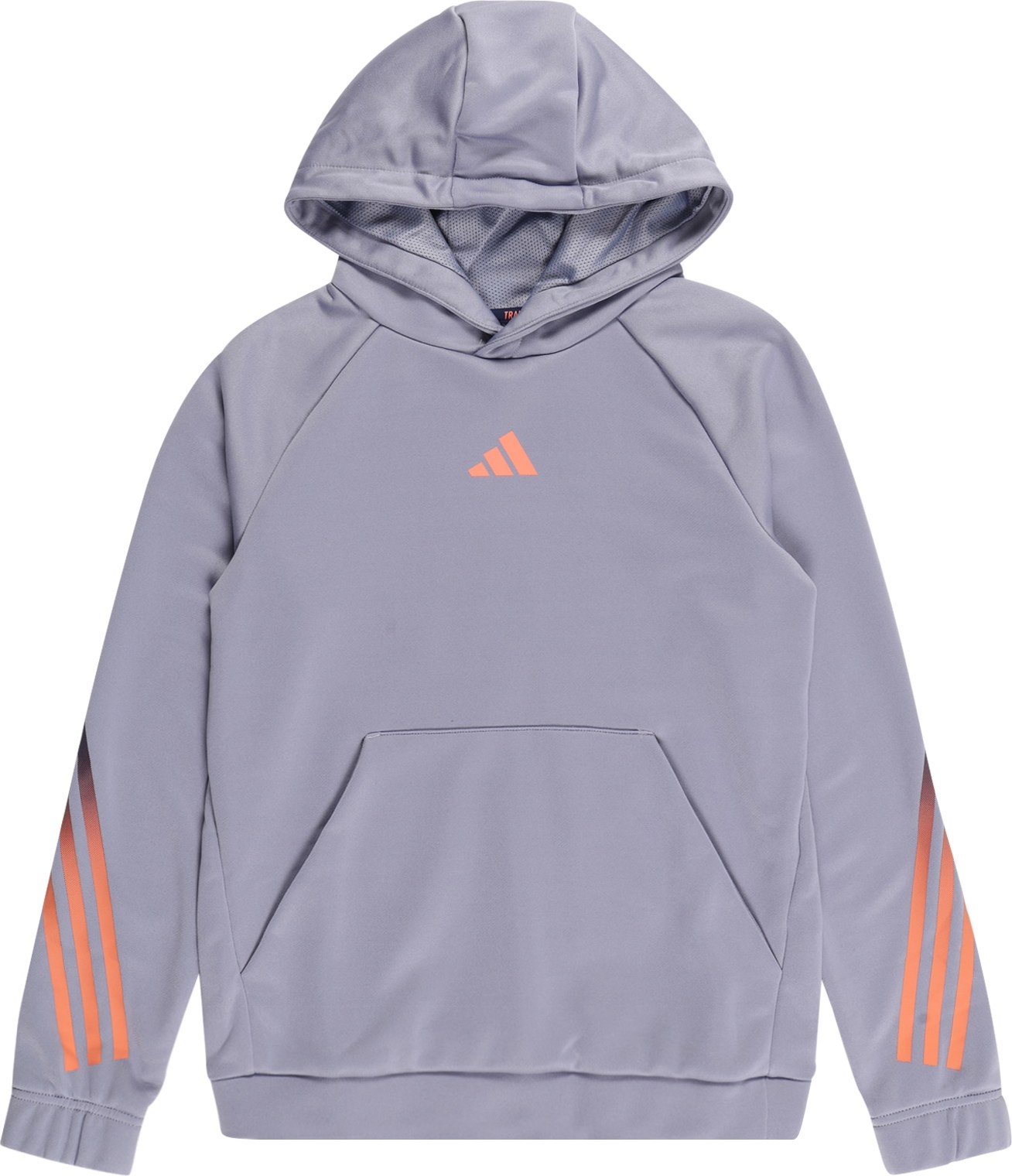 ADIDAS SPORTSWEAR Sportovní mikina šedá / lososová