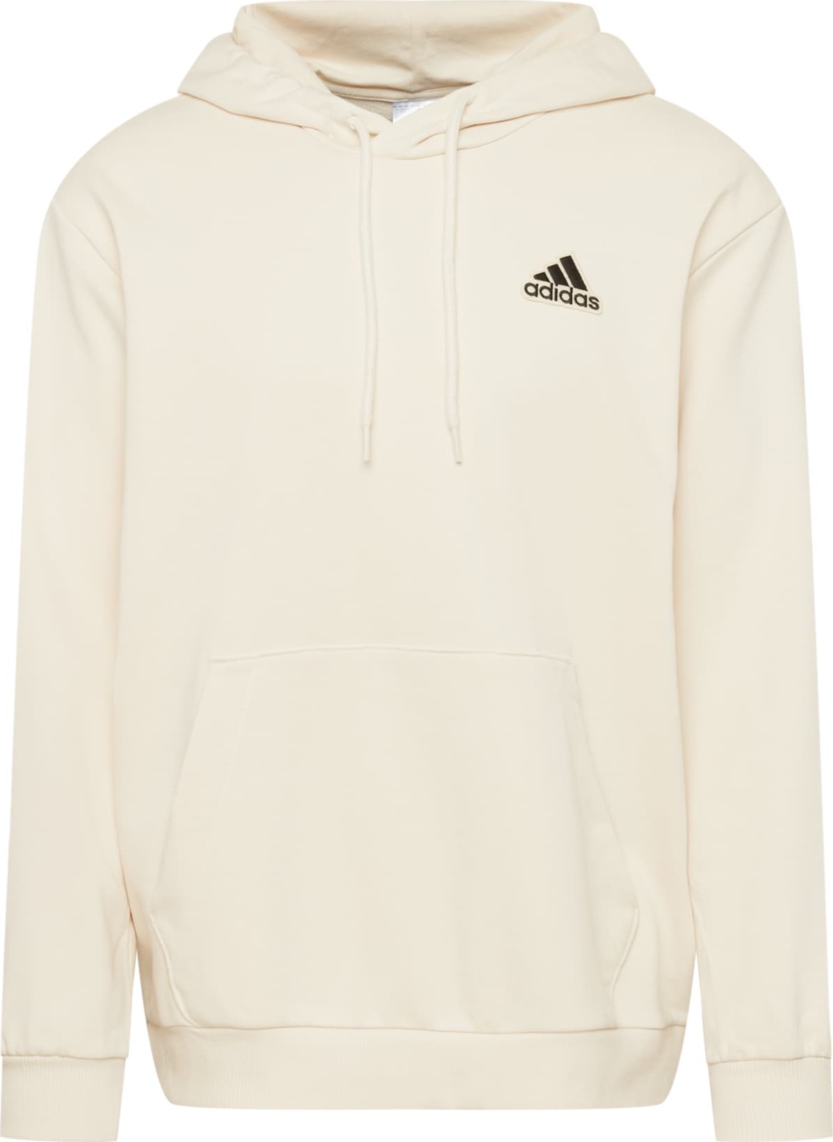 ADIDAS SPORTSWEAR Sportovní mikina světle béžová / černá