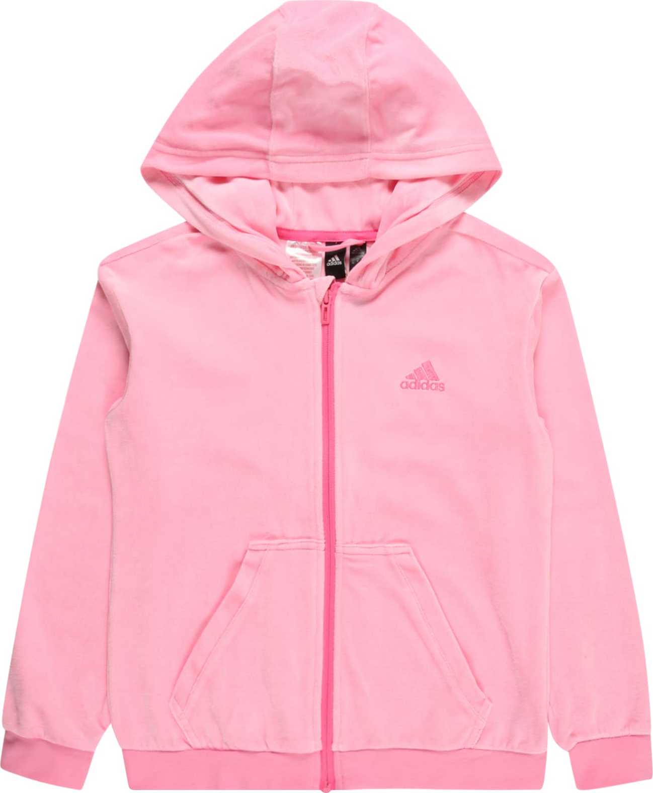 ADIDAS SPORTSWEAR Sportovní mikina světle růžová