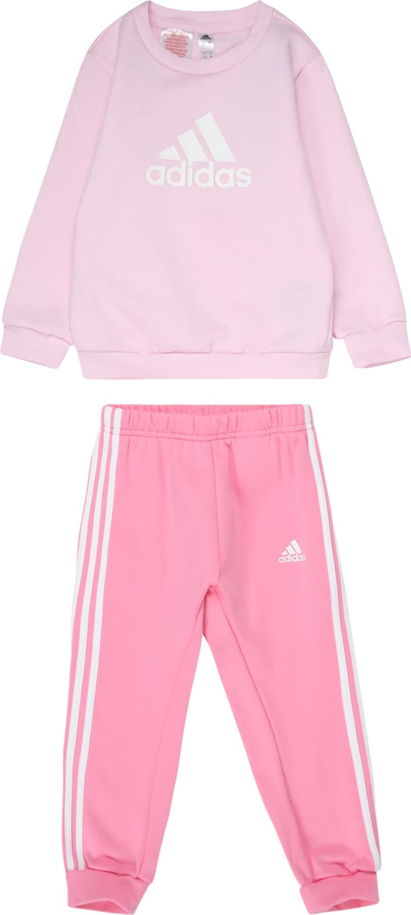 ADIDAS SPORTSWEAR Sportovní oblečení růžová / pastelově růžová / bílá