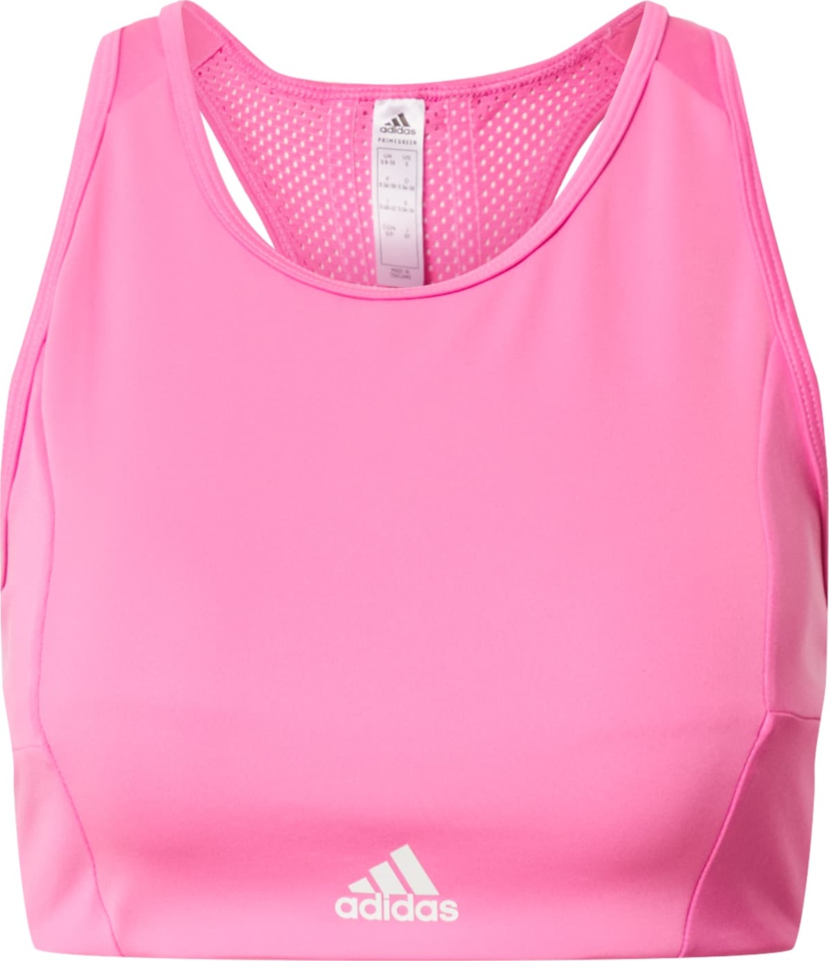 ADIDAS SPORTSWEAR Sportovní podprsenka pink / bílá