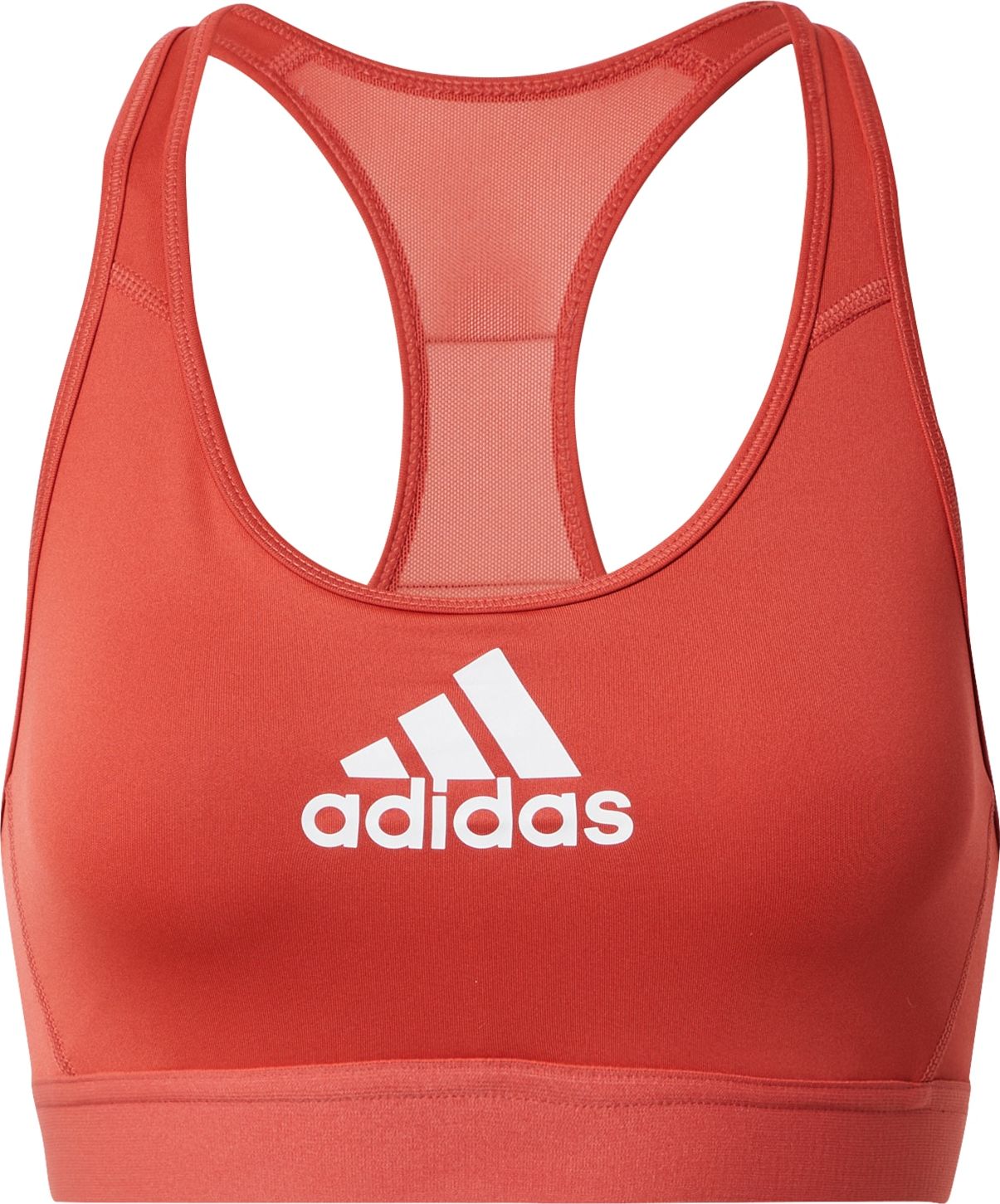 ADIDAS SPORTSWEAR Sportovní podprsenka světle červená / bílá