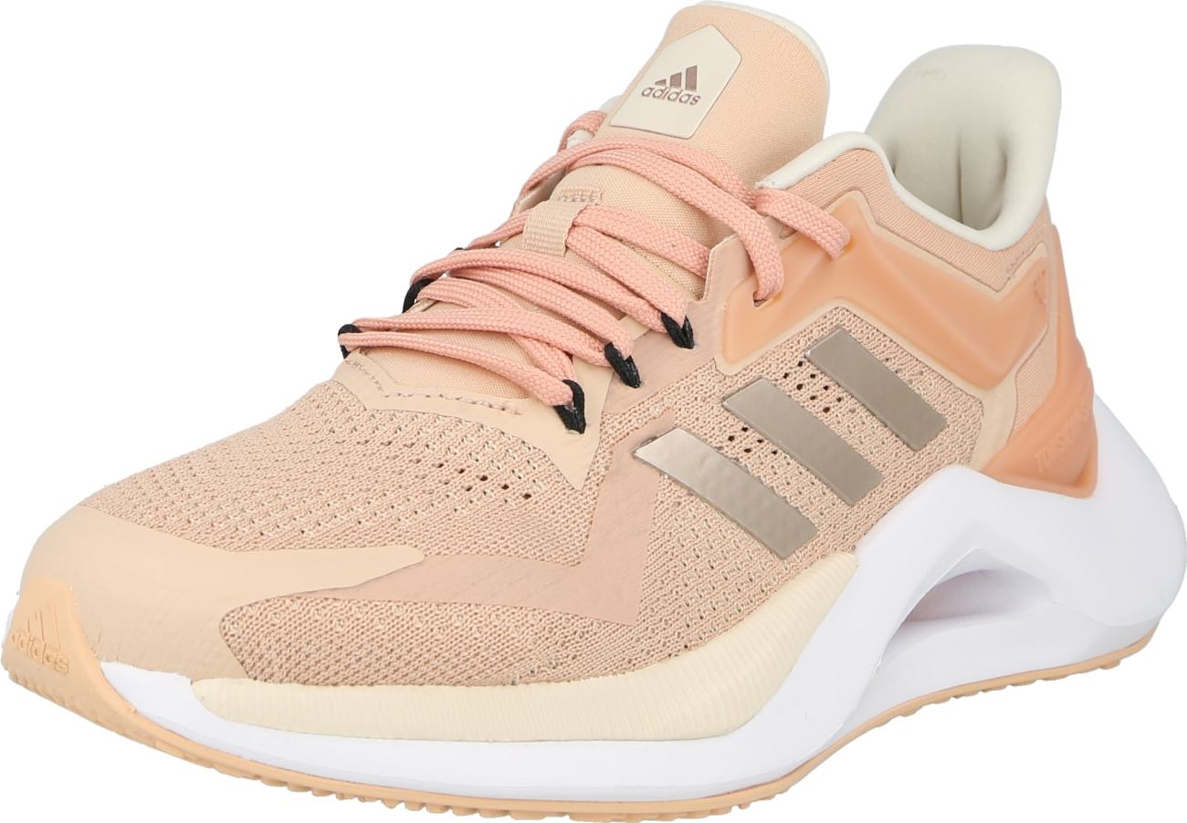 ADIDAS SPORTSWEAR Tenisky 'ALPHATORSION 2.0' šedá / meruňková / broskvová