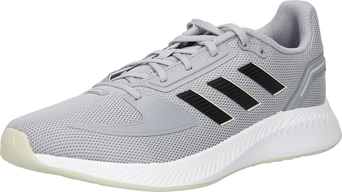 ADIDAS SPORTSWEAR Tenisky 'RUNFALCON 2.0' šedá / svítivě zelená / černá