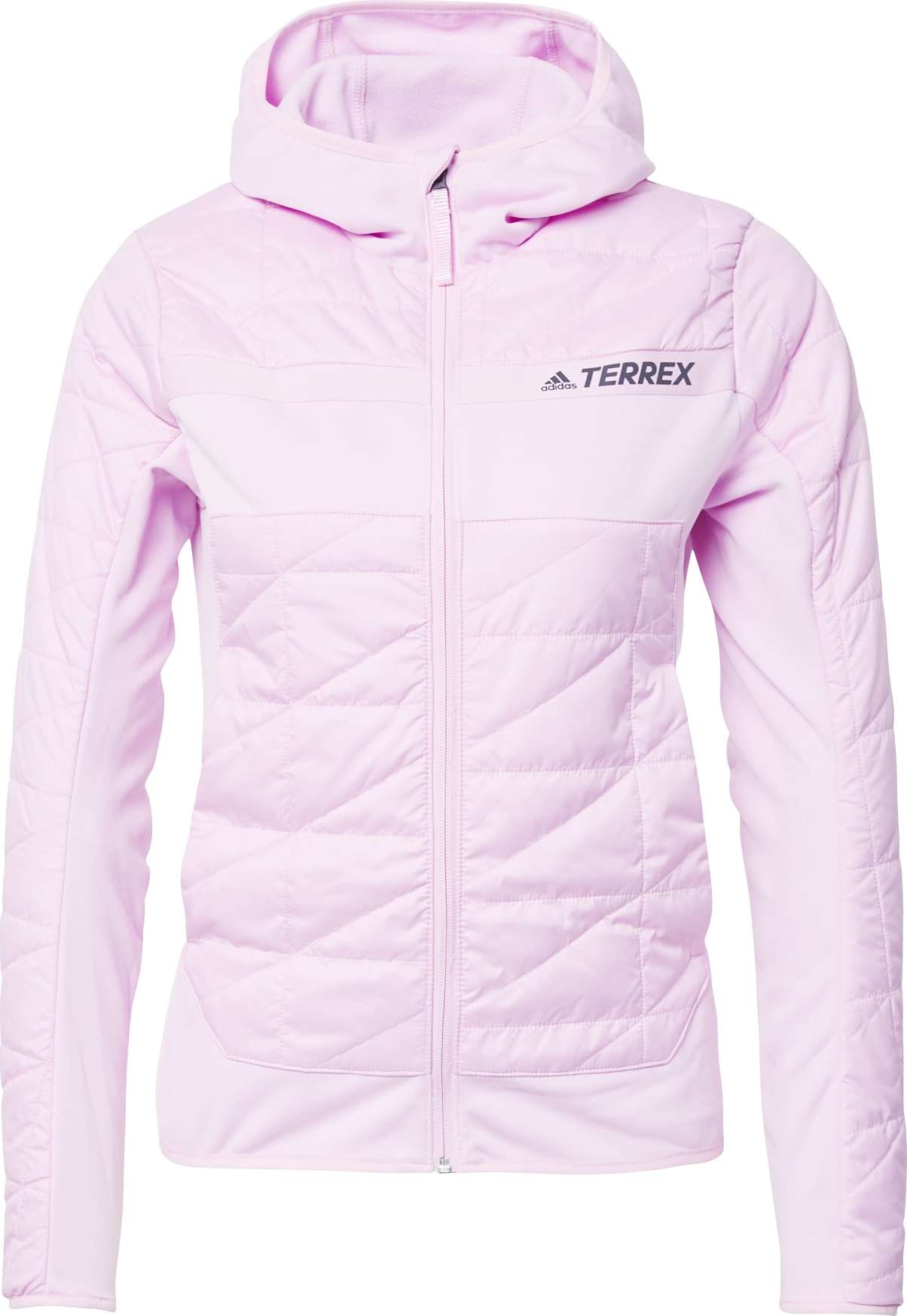 ADIDAS TERREX Outdoorová bunda šeříková / černá