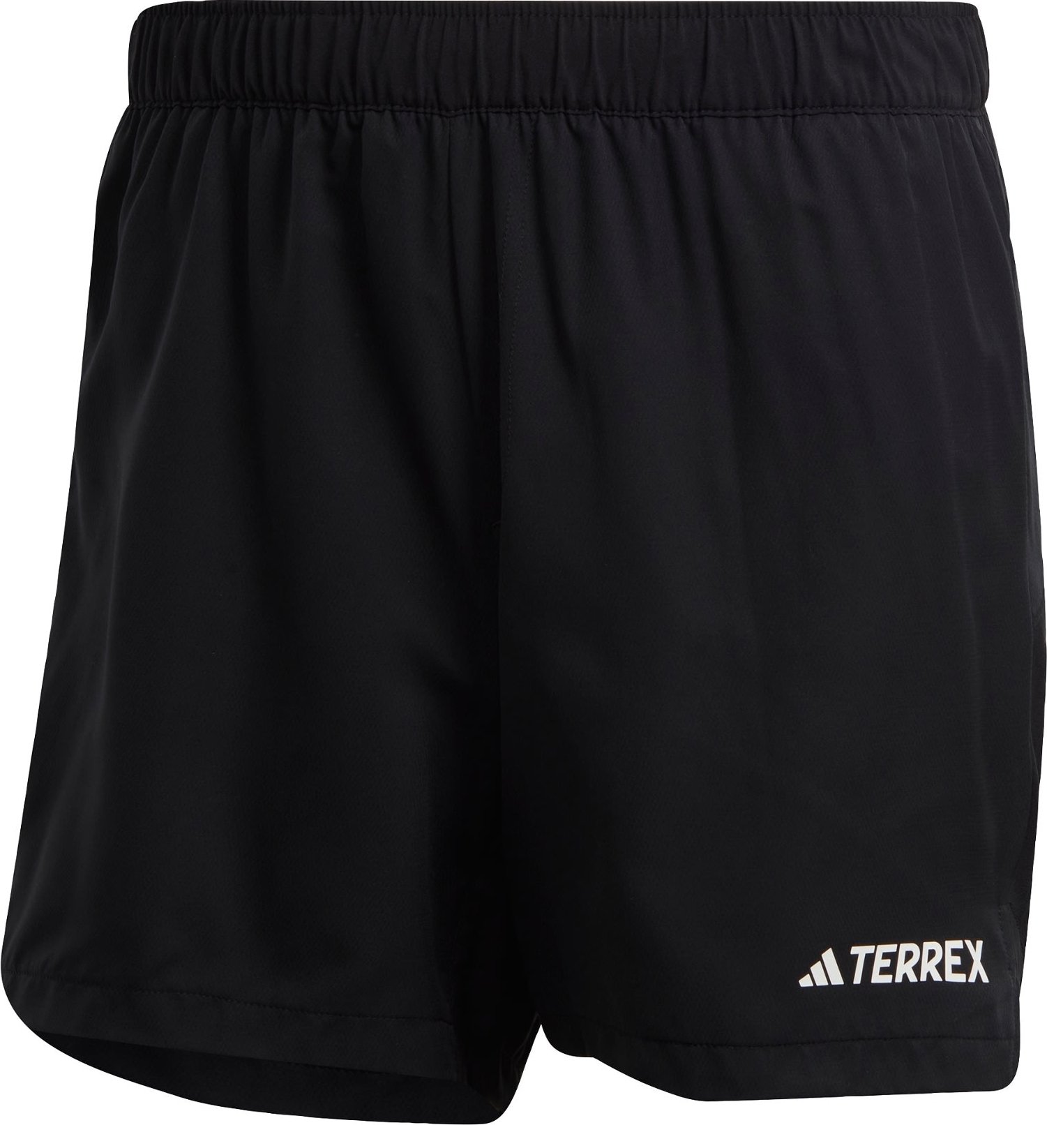 ADIDAS TERREX Outdoorové kalhoty černá / bílá