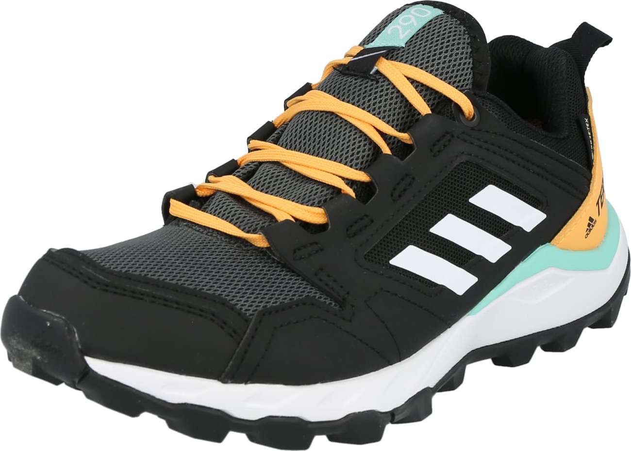 ADIDAS TERREX Polobotky 'Agravic' nefritová / jasně oranžová / černá / bílá