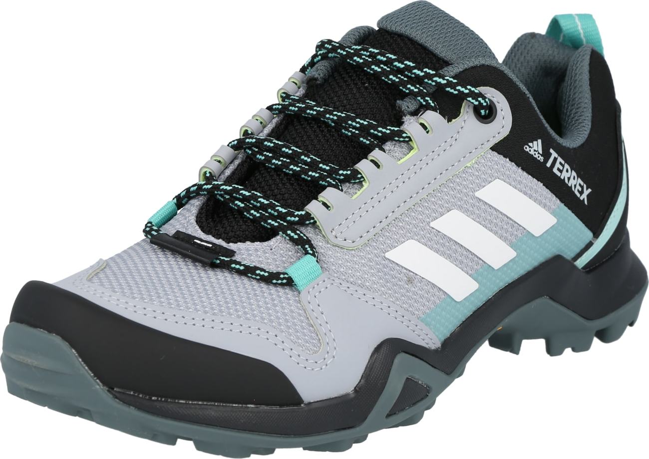 ADIDAS TERREX Polobotky 'AX3 W' šedá / mátová / černá