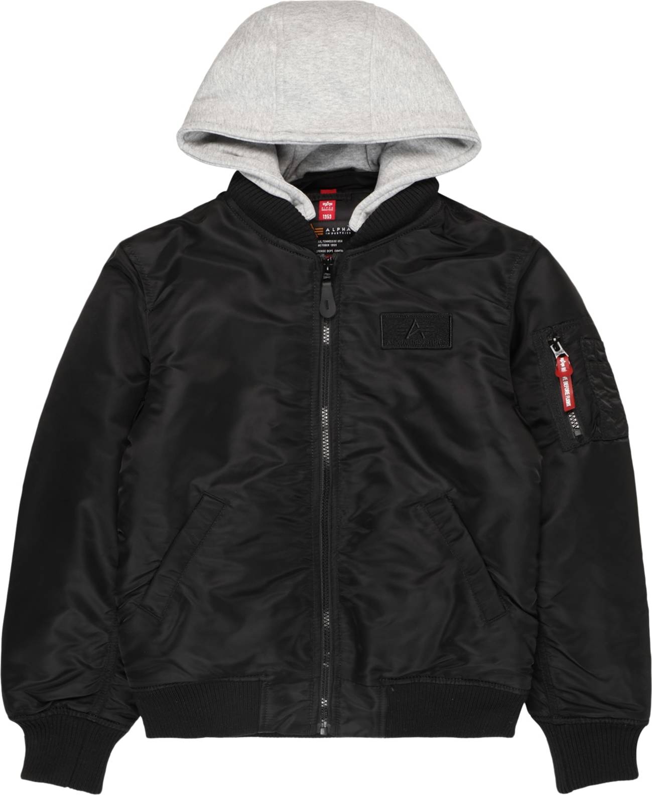 ALPHA INDUSTRIES Přechodná bunda černá