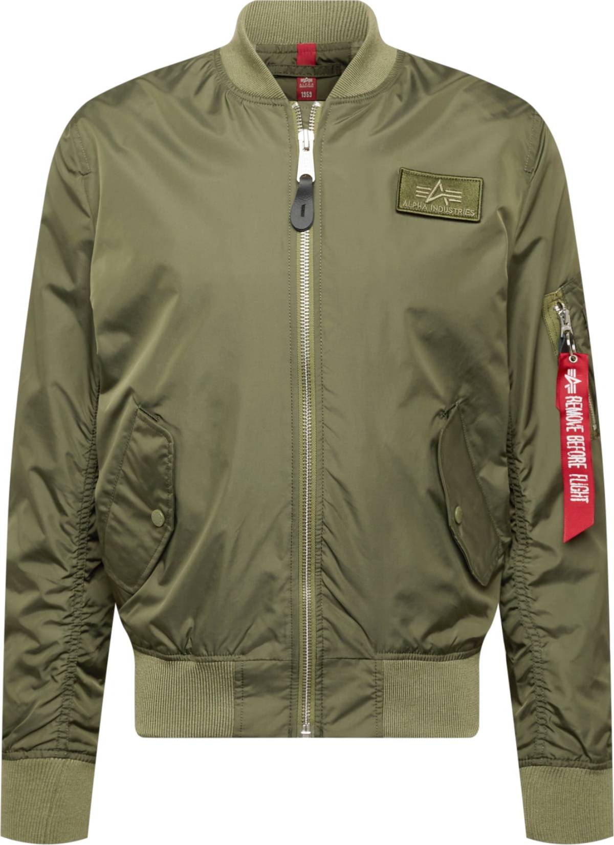 ALPHA INDUSTRIES Přechodná bunda olivová