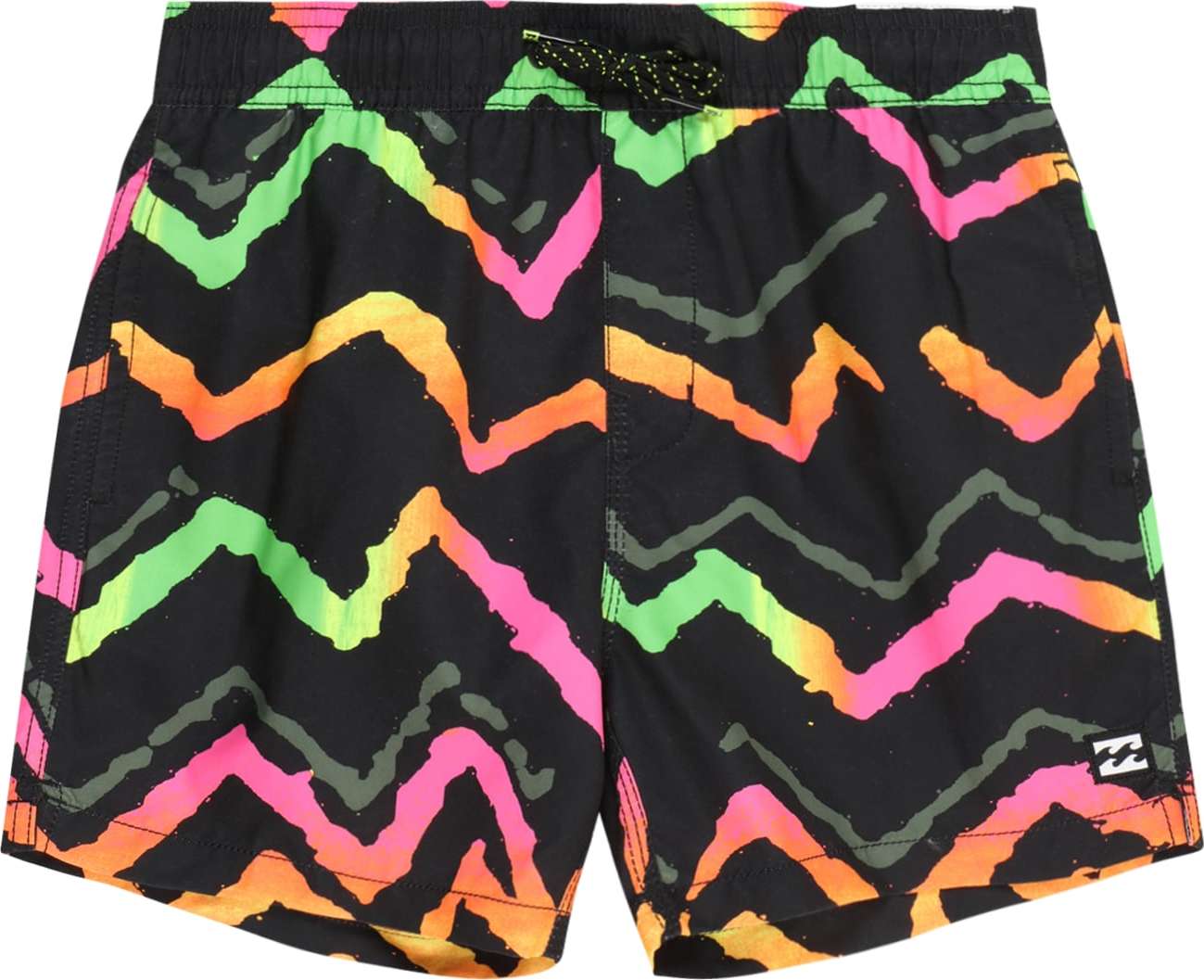 BILLABONG Plavecké šortky 'GOOD TIMES' limone / oranžová / pink / černá