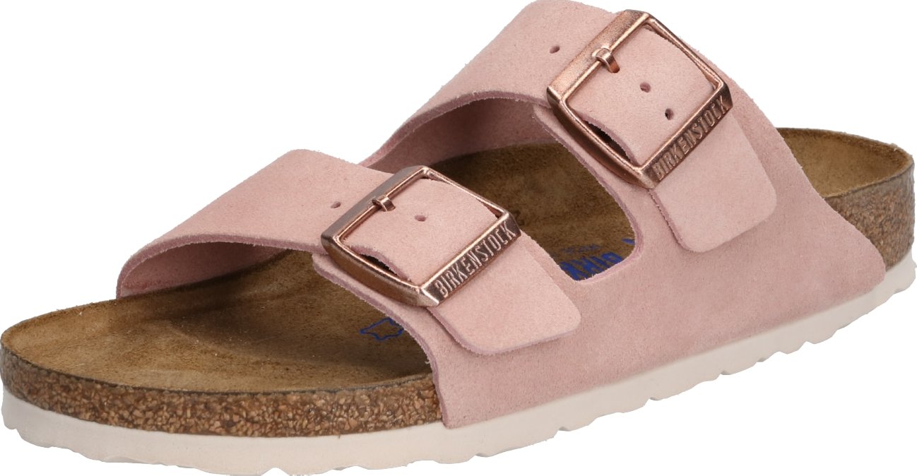 BIRKENSTOCK Pantofle 'Arizona' starorůžová