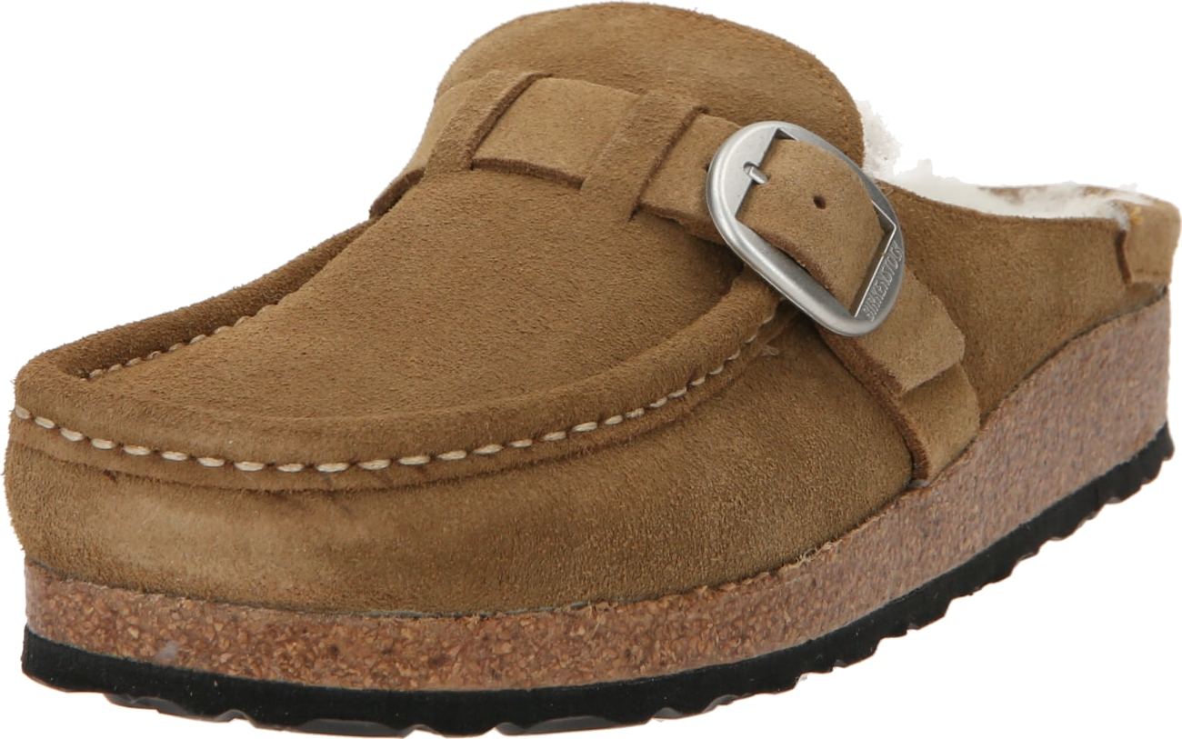 BIRKENSTOCK Pantofle 'Buckley' karamelová