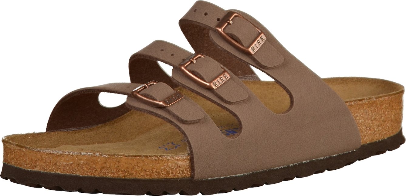 BIRKENSTOCK Pantofle 'FLORIDA' mokka